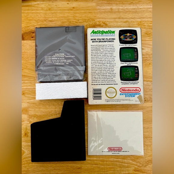 Anticipation 1988 NES CIB TESTED Complete In Box Nintendo Entertainment System - Picture 2 of 8